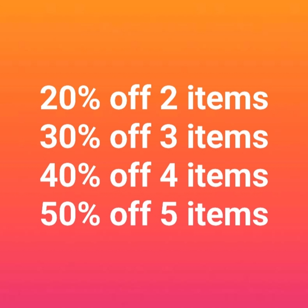 Bundle And Save 💜